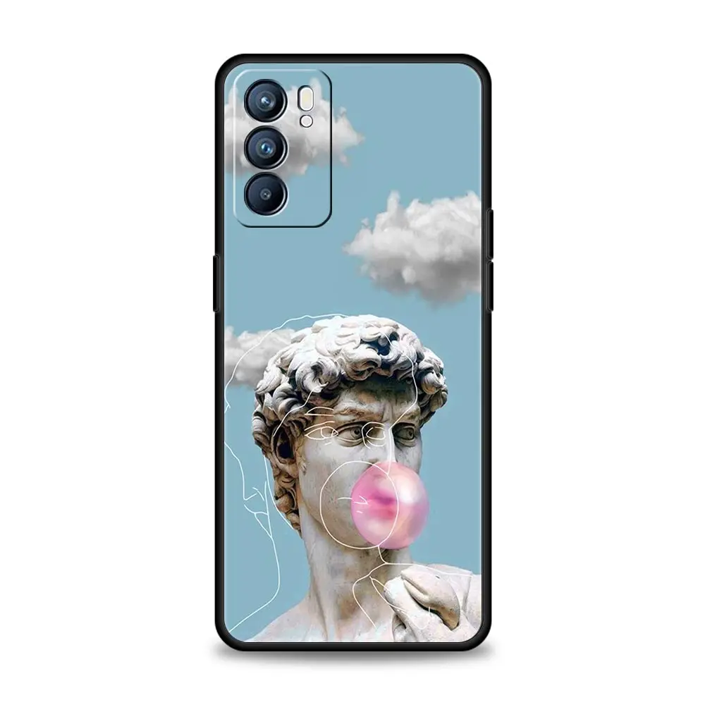 Funda de teléfono para Oppo Reno8 Reno7 Reno6 Pro A54 5G Find X6 X5 A53 A52 A9 A15 A17 A16 A57 A31 - imagen 3