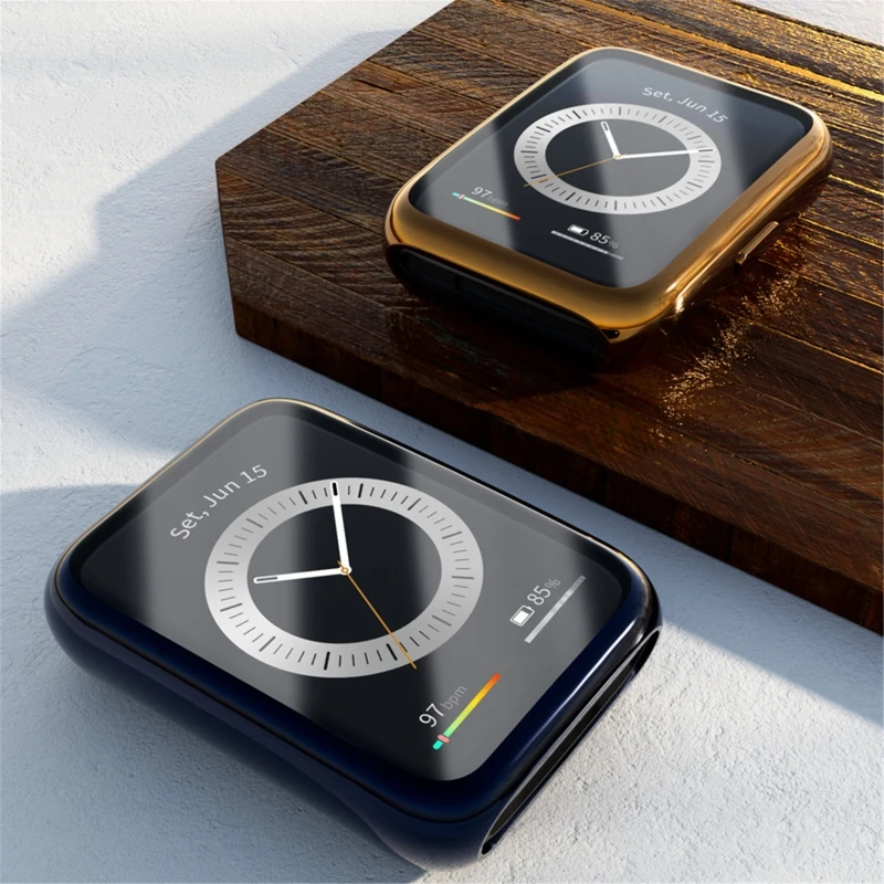 Carcasa protectora de pantalla de TPU para Huawei Watch FIT 2, carcasa resistente a los arañazos, marco Protector de pantalla de repuesto para reloj FIT2 - imagen 4