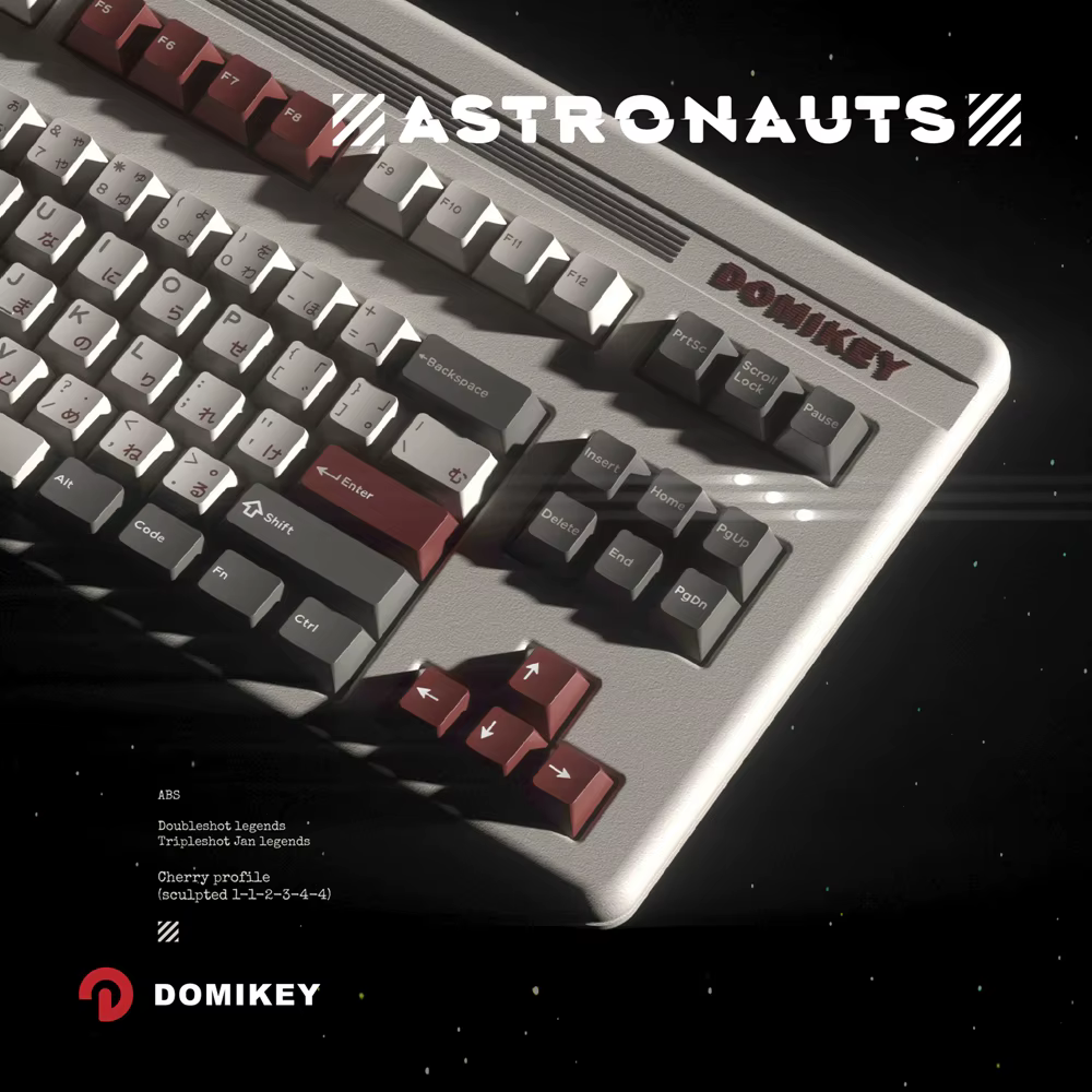 Domikey Keycaps ABS Perfil Cherry – Compatibles MX Switch