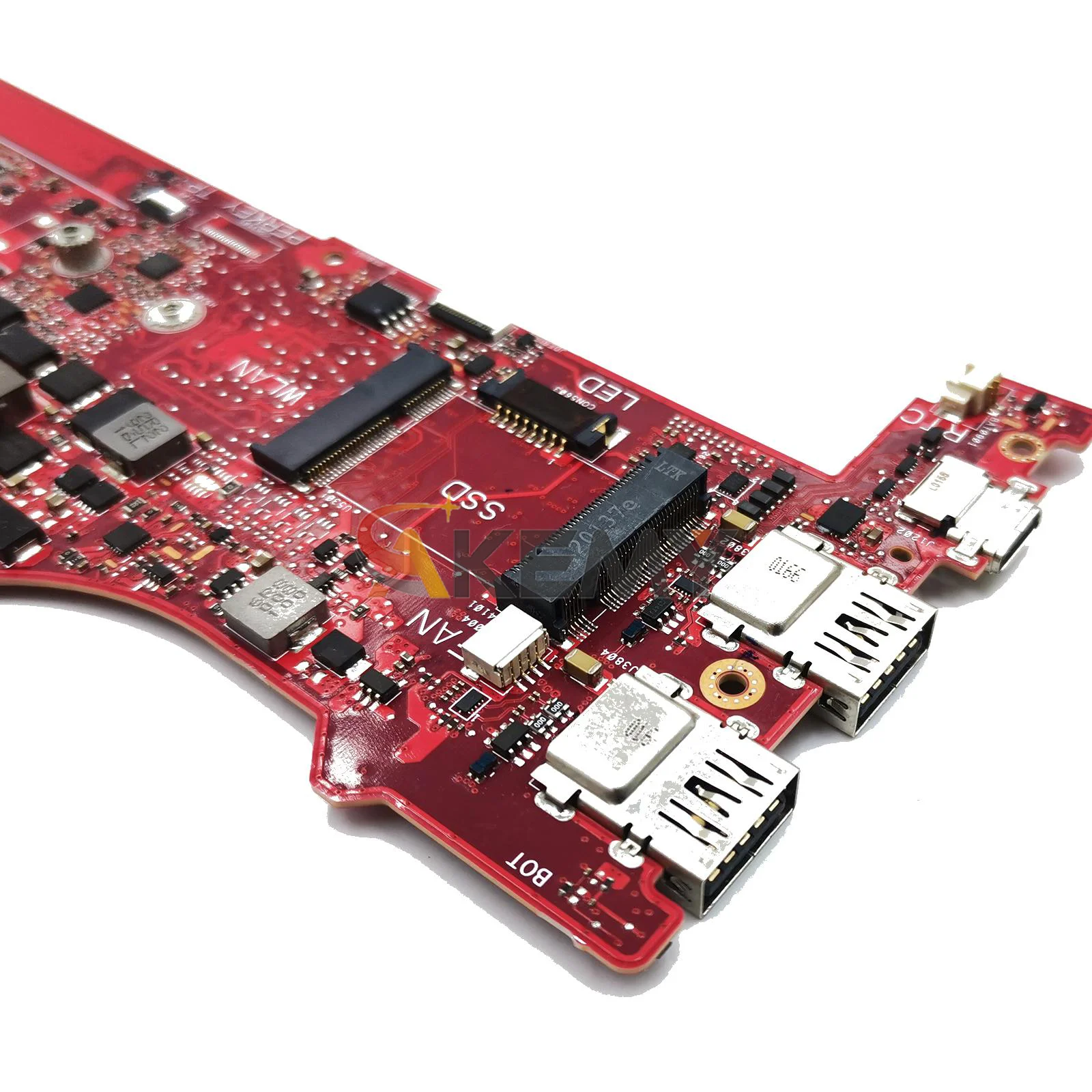 Placa base para ordenador portátil GA401IH para ASUS ROG Zephyrus G14 GA401II GA401I GA401IH placa base para portátil con CPU R5 R7 R9 115% pruebas OK - imagen 5