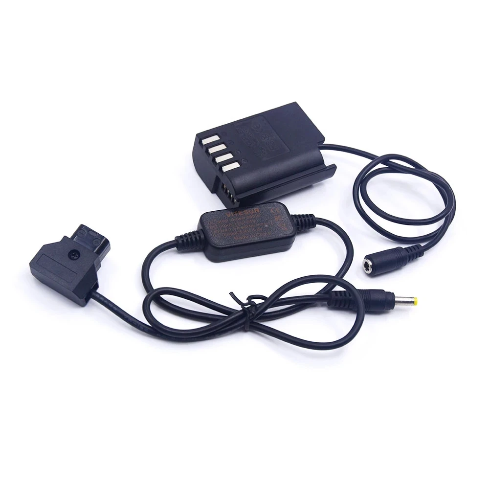 DMW-DCC17 acoplador CC DMW-BLK22 adaptador de batería falsa + Cable de alimentación reductor de D-TAP para cámara Panasonic Lumix S5 DC-S5 DC-S5K - imagen 4