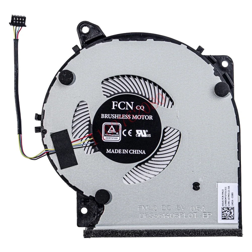 Nuevo ventilador de refrigeración de CPU para ASUS VivoBook X509 X509FJ-FLX509F X409U X409 X509F X409F FL8700D FL8700 X509U FL8700F Y5200U Series Fan