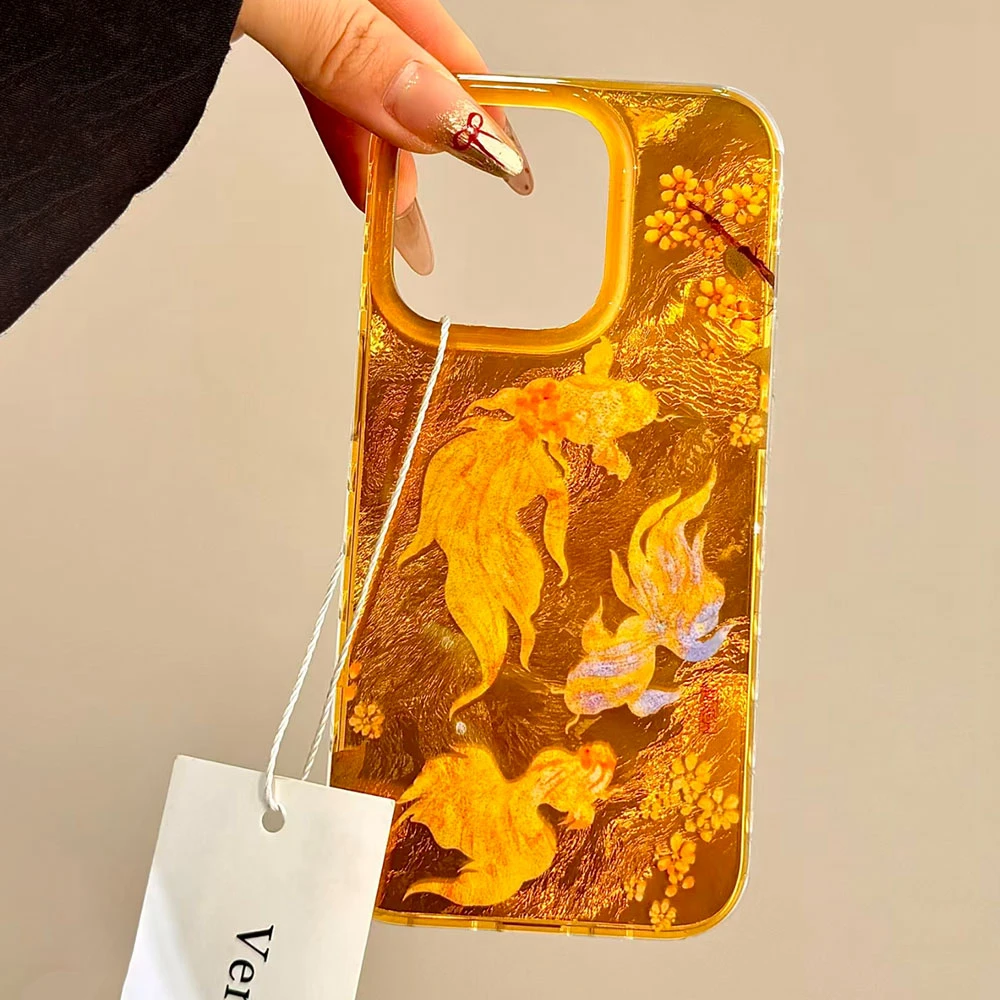 Funda de teléfono con diseño de caballo galopante de pez dorado para Xiaomi Redmi Note 15 14 13 12 11 10 10S 8 9 Pro 15C 9C 13C 14C A3 9A A1 A5 - imagen 3