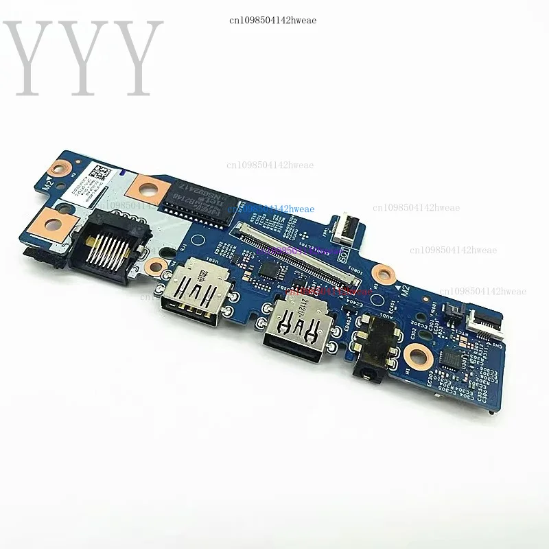 Original F78FC 0F78FC XGR6C para Dell Latitude 3420 E3420 interruptor de botón de alimentación para ordenador portátil USB Audio Ethernet IO placa 100% prueba OK