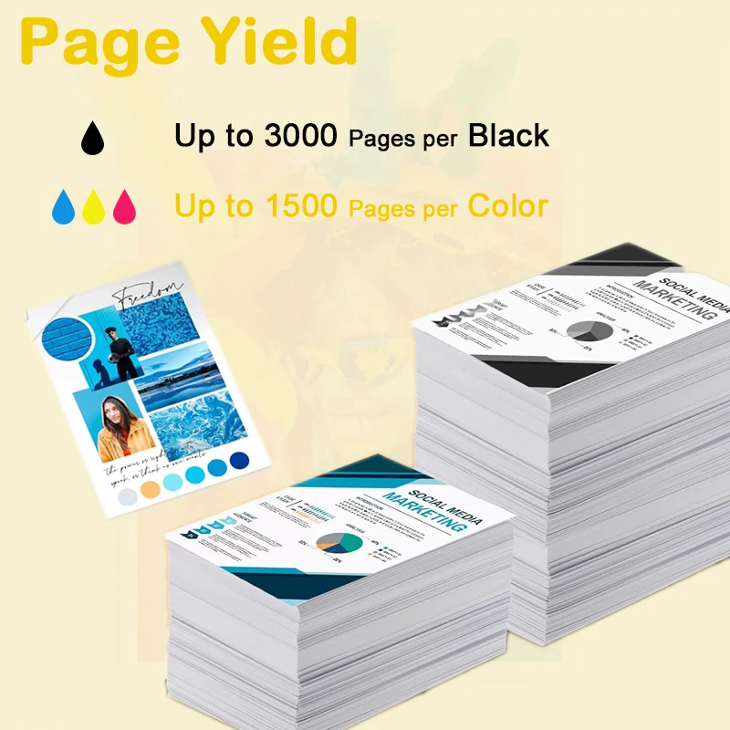 Cartucho de tinta recargable HP 711XL 711, 4 colores, con Chips ARC, cartucho de recarga HP711 para impresoras HP DesignJet T520 T120 - imagen 3