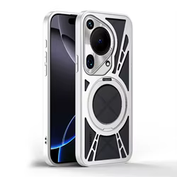 Funda de teléfono Magsafe de Metal magnético para Huawei Pura 50 60 70 Pro 70 marco de TPU de refrigeración Ultra hueco cubierta protectora a prueba de golpes