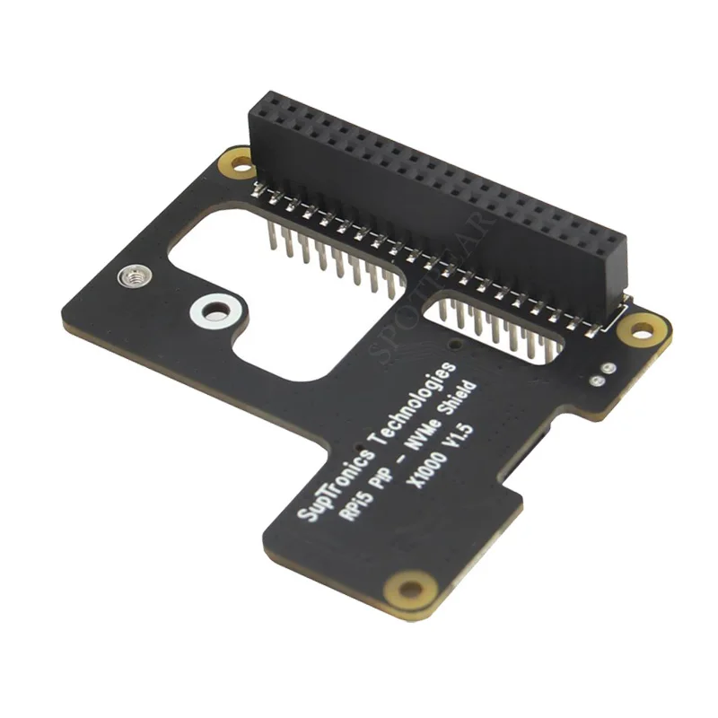 X1000 para Pi5 Raspberry Pi 5 PCIe a M.2 NVMe SSD placa adaptadora HAT X1000 2242 2230 - imagen 4