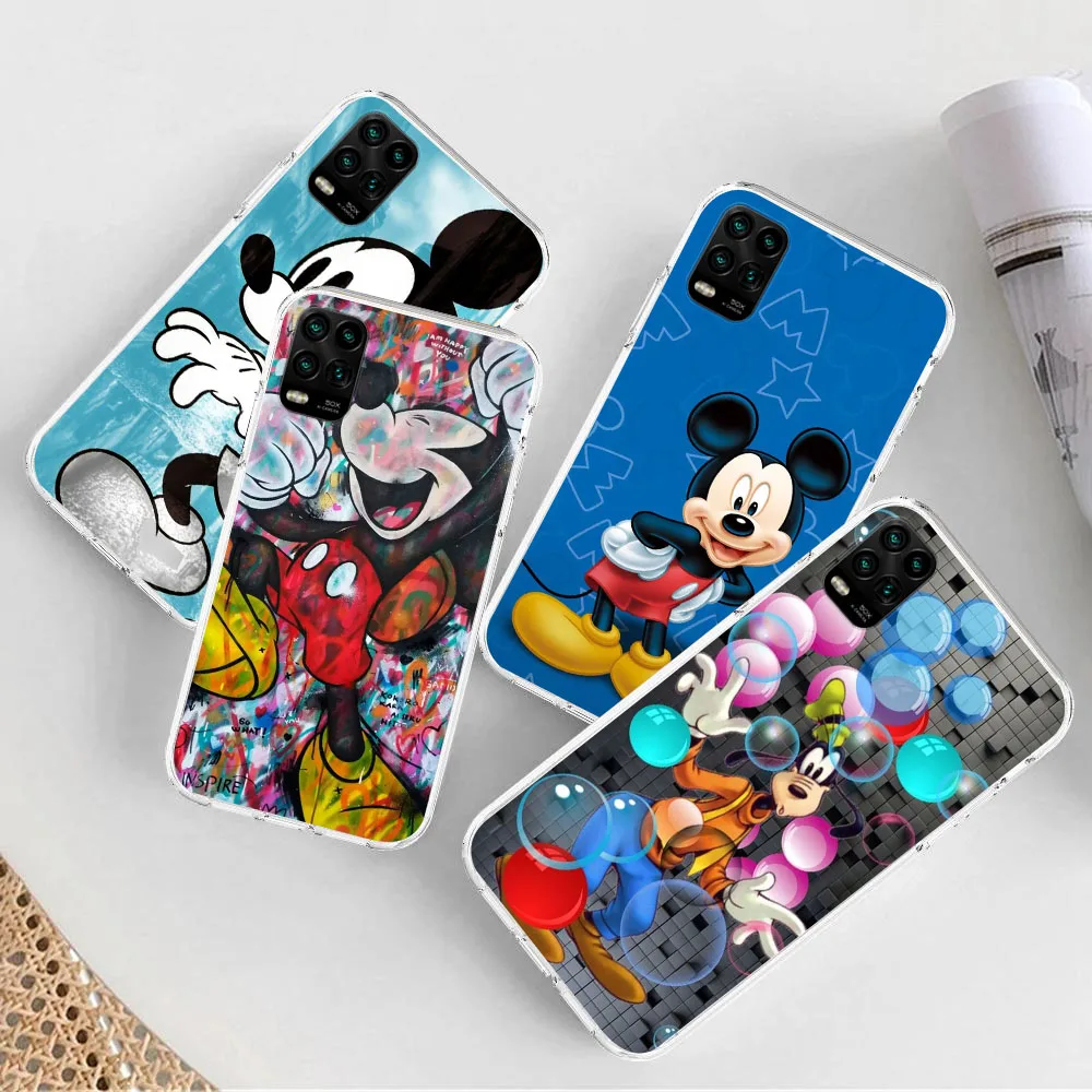 Funda de silicona suave para VIVO Y21 Y21S Y33S Y53 Y35 Y22S Y16 Y02S Y01 X80 V25 Pro MK-40 Mickey Doodle - imagen 3