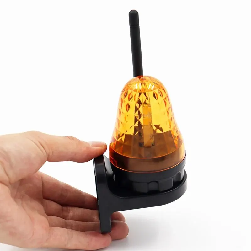 Luz LED Universal de alarma para exteriores, luz estroboscópica intermitente de montaje en pared, lámpara de advertencia de emergencia para abridor de puerta, 12V, 24V, 220V - imagen 3