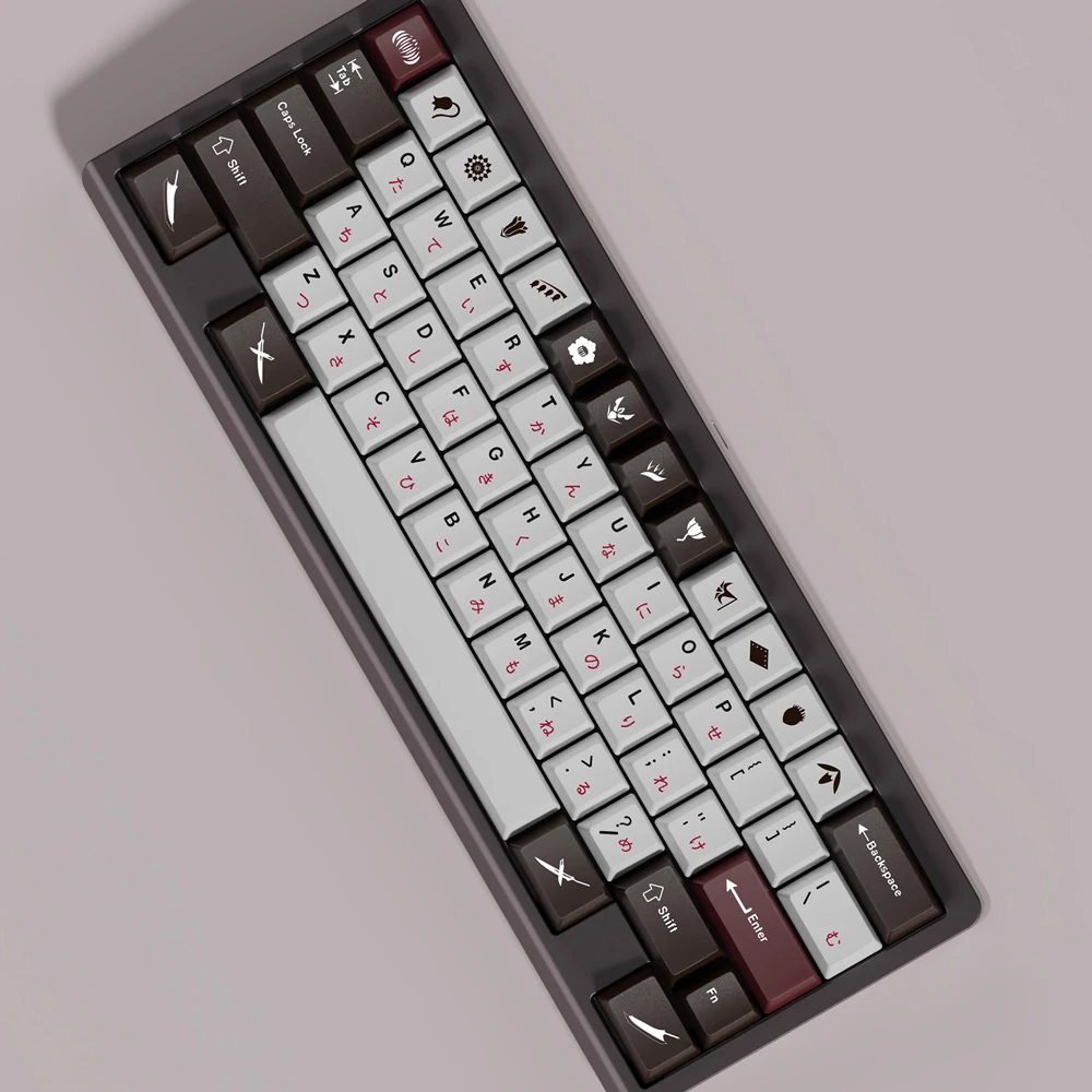 Juego de teclas blanqueadoras para teclado mecánico, teclas con diseño de perfil Cherry, 61, 64, 68, 84, 96, 104, 1 Juego - imagen 3