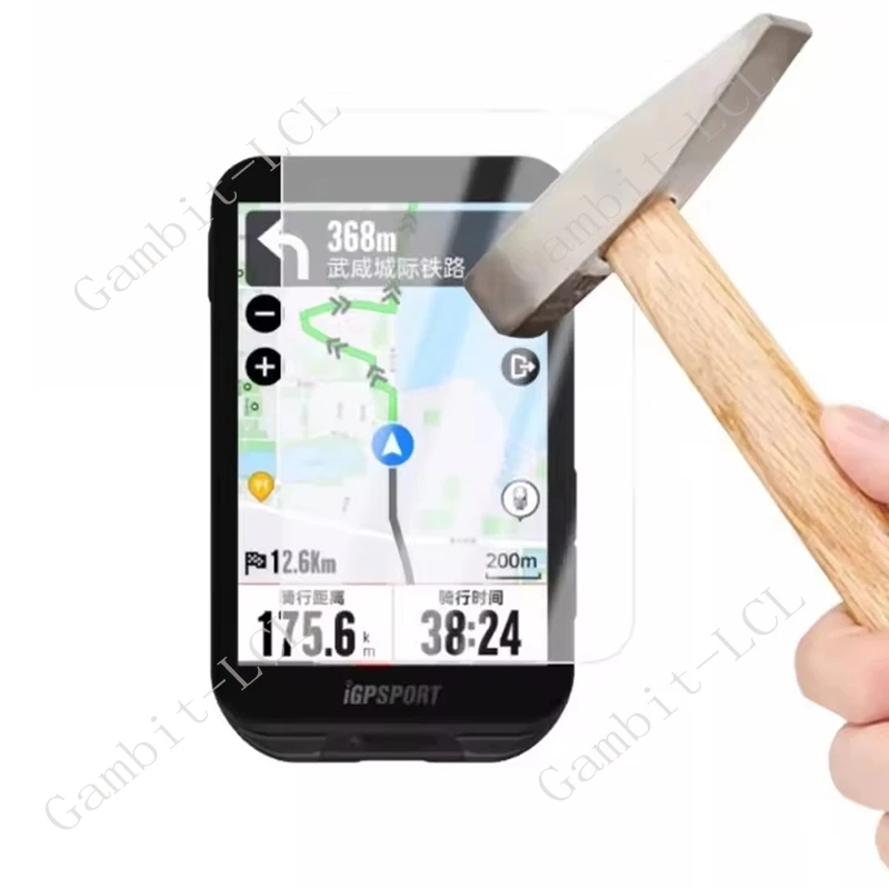 3 uds HD Original para iGPSPORT BSC200 BSC300 GPS Protector de vidrio templado en iGS800 BSC200S BSC300T película protectora de pantalla - imagen 3
