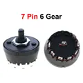 7 Pin 6 Gear