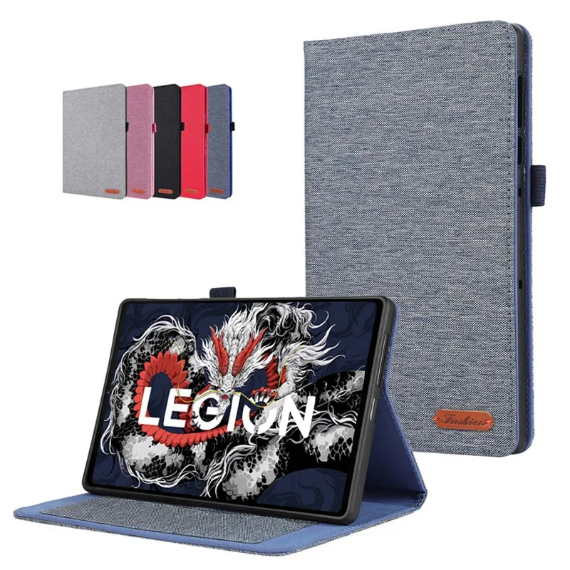 Funda para tableta Lenovo Legion Y700 2025, funda con tapa y soporte de vaquero suave de tercera generación para Lenovo Y700 Legion 2025, funda con soporte