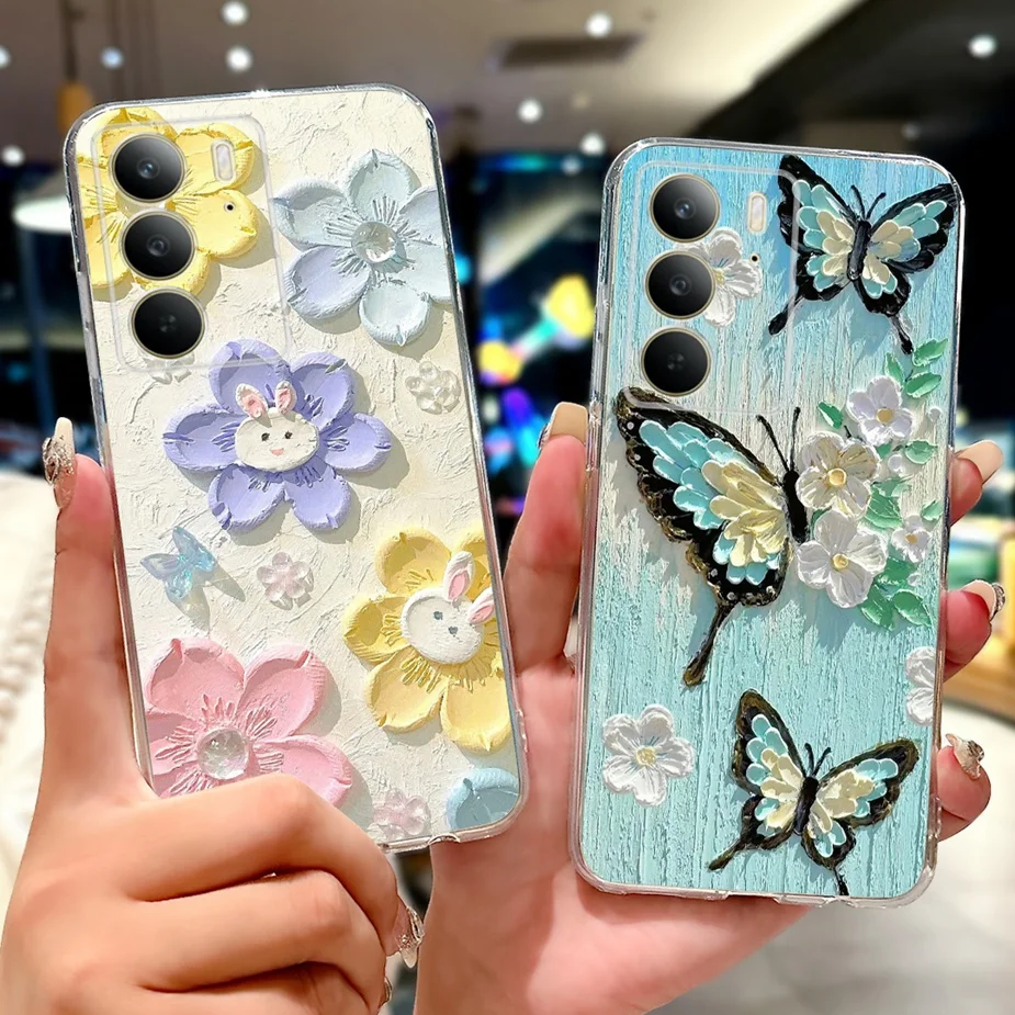 Para Realme C75 funda nueva funda pintada de lujo 6,72 ''funda de teléfono de TPU suave de silicona transparente para Realme C75 C 75 RealmeC75 Fundas bolsas - imagen 4