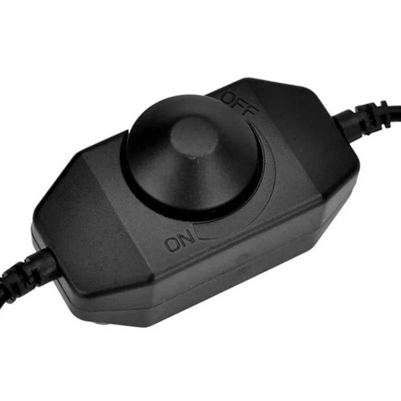 Regulador de intensidad LED DC 12V 24V controlador de ajuste de brillo para 3528 5050 5730 5630 tira de luz de un solo Color negro blanco - imagen 2