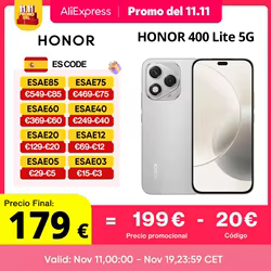 HONOR 400 Lite Smartphone 5G con Pantalla AMOLED
