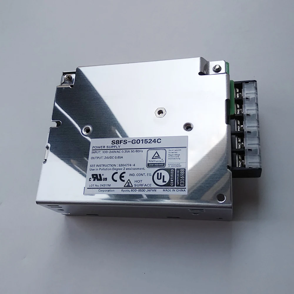 S8FS-G01524C 24V 15W AC/DC CONVERSOR Fuente de alimentación conmutada - imagen 3