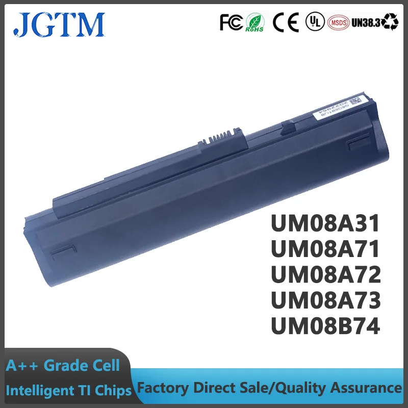 JGTM UM08A31 11,1 V 2200mAh batería del ordenador portátil para Acer UM08A71 UM08A72 UM08A73 UM08B74 baterías de la serie - imagen 2