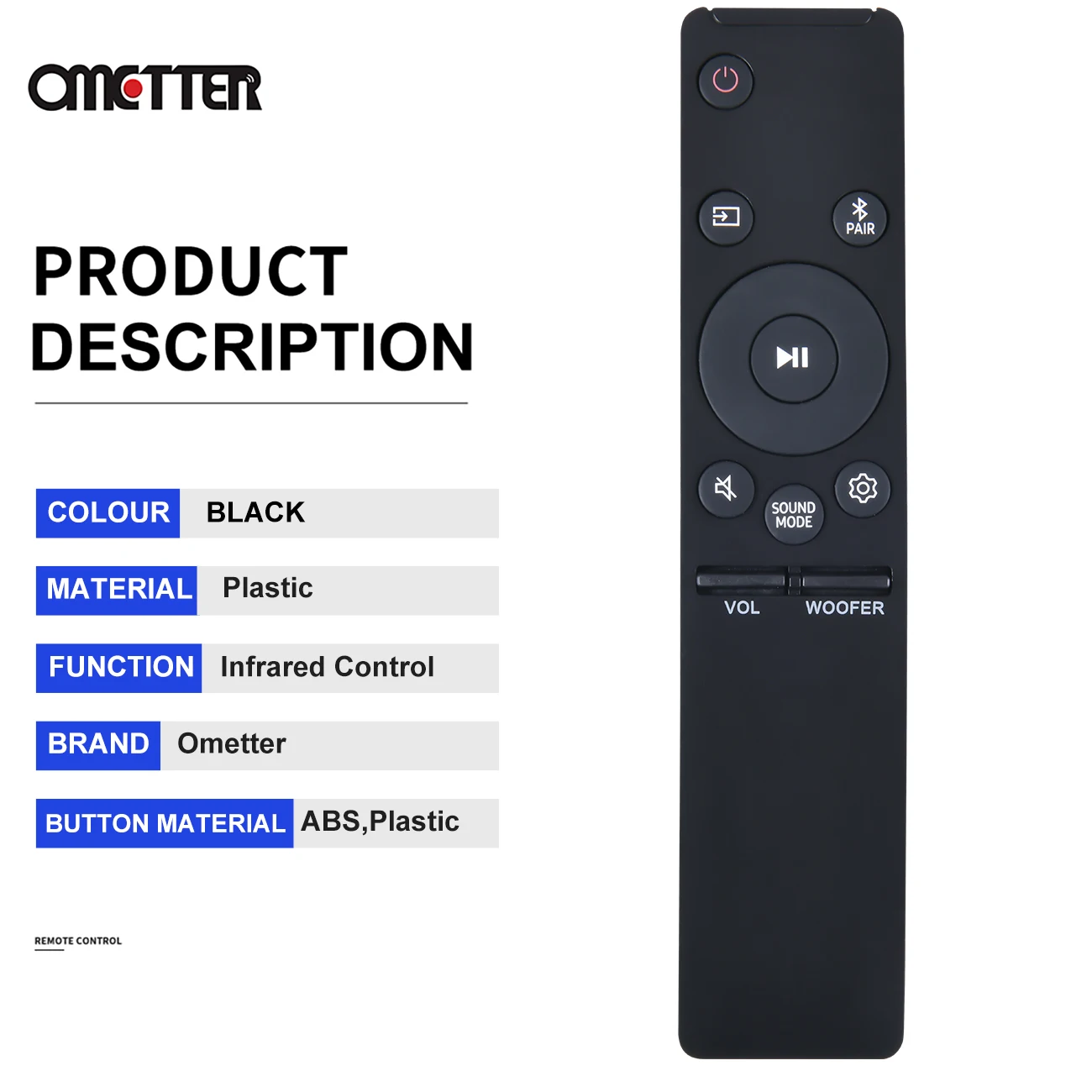 Mando a distancia de repuesto para barra de sonido Samsung, AH59-02767A, HW-N650, HW-N450, R450, HW-N550, ZA, HW-N450, ZA, HW-N550 - imagen 4