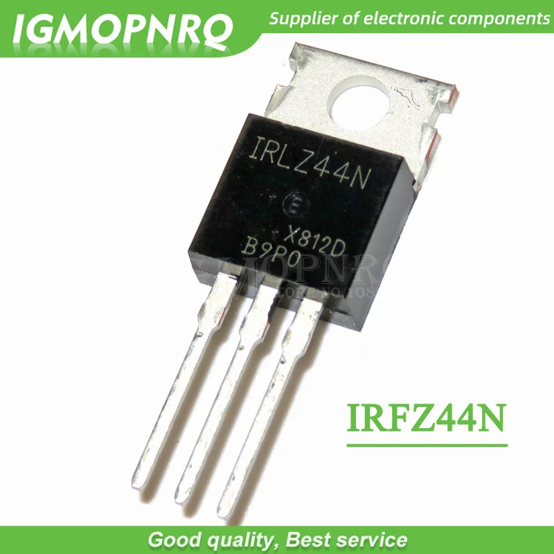 20 piezas IRFZ44N IRFZ44 IRFZ44NPBF MOSFET MOSFT 55V 41A 17,5 mOhm 42nC TO-220 nuevo original
