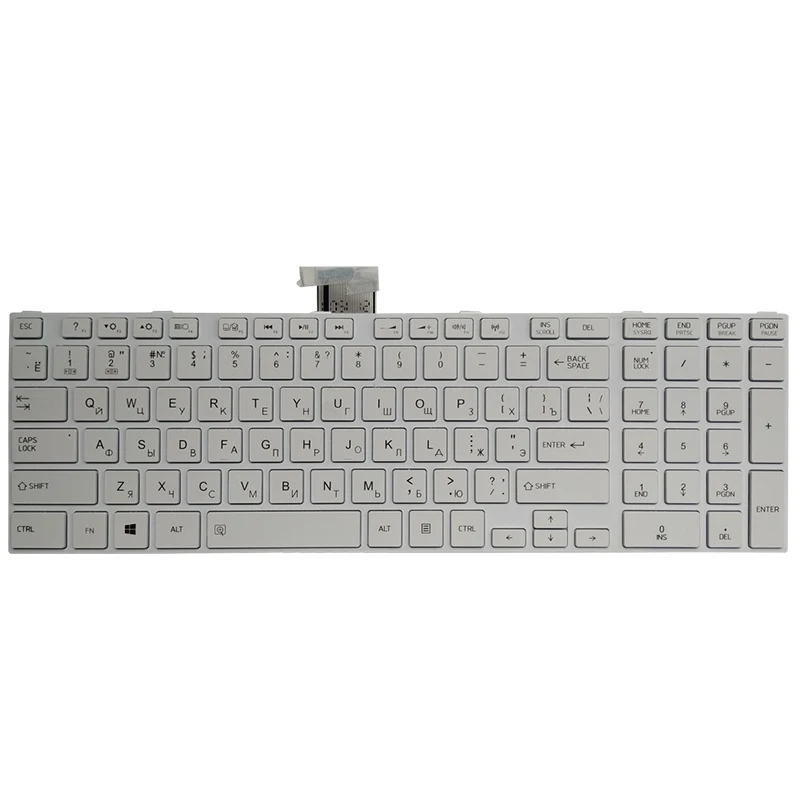 Teclado Toshiba Satellite C50-C60 Negro QWERTY Español - imagen 2