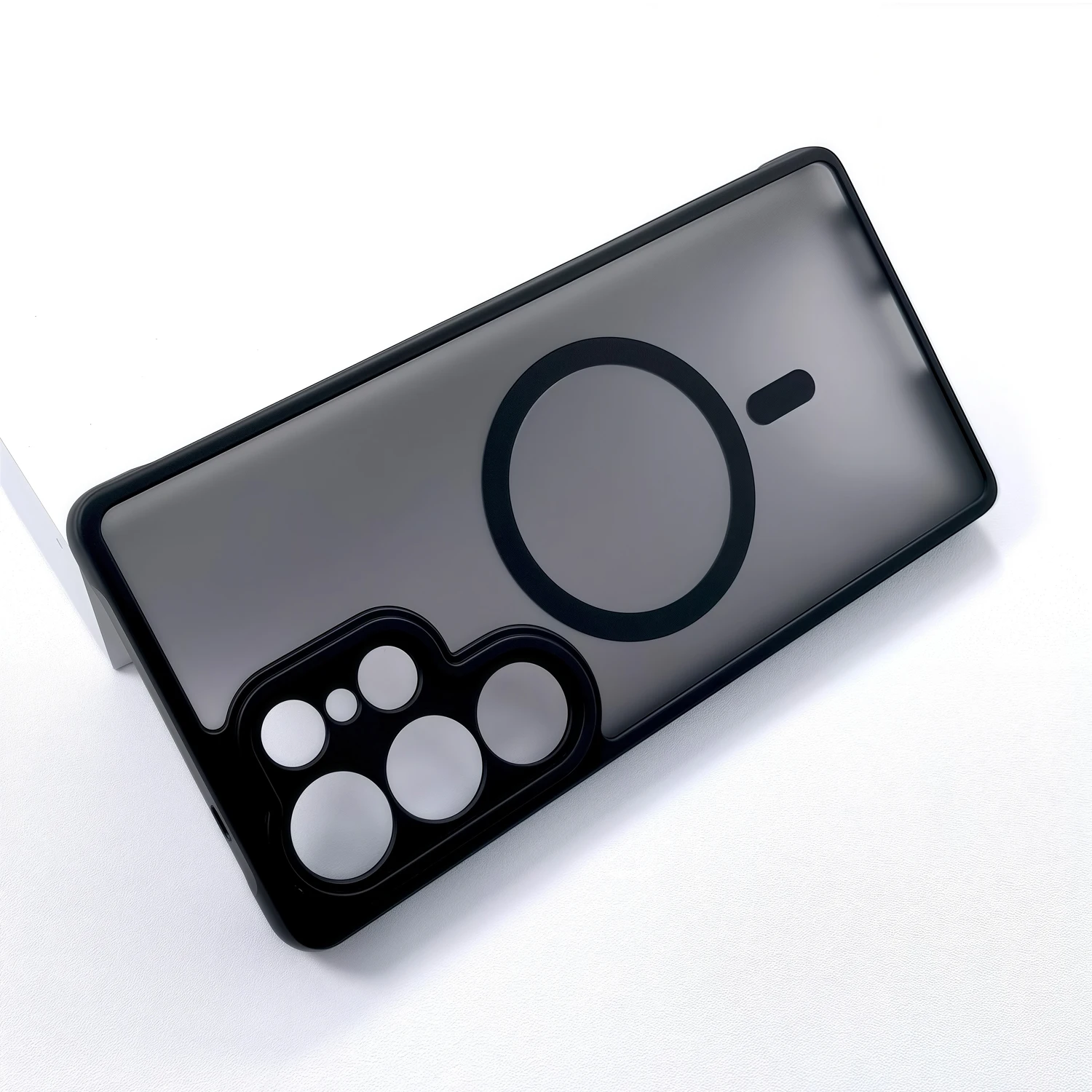 Funda mate de lujo para Samsung Galaxy S25 S24 S23 S22 Ultra Plus FE A56 A55 A54 5G Magsafe carga inalámbrica cubierta antihuellas - imagen 5