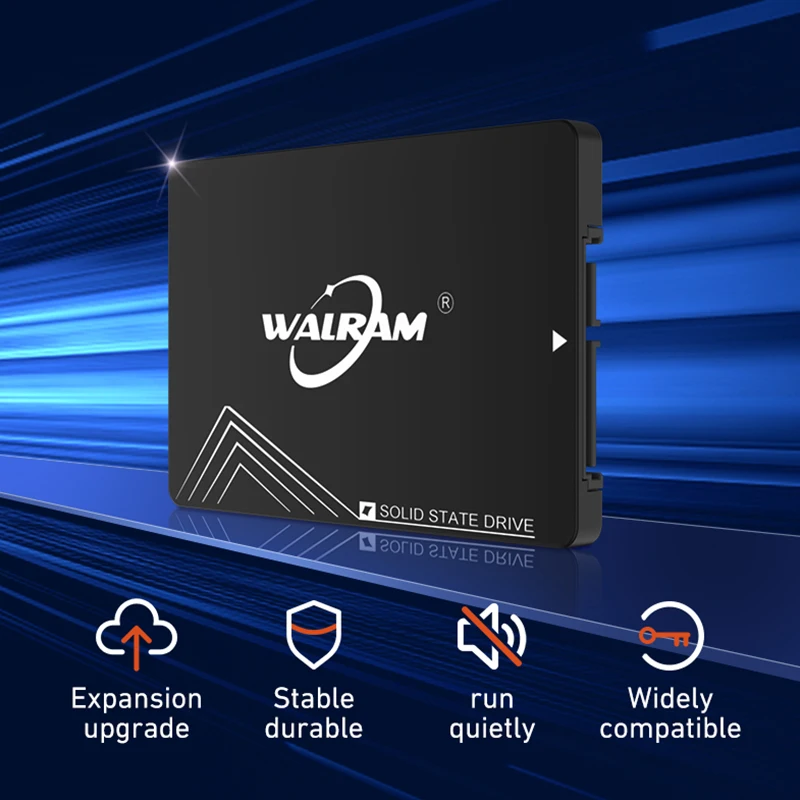 WALRAM Sata3 SSD 1TB 2,5 pulgadas "disco duro interno 128GB 256GB 512GB HDD disco duro de estado sólido para ordenador portátil de escritorio - imagen 2