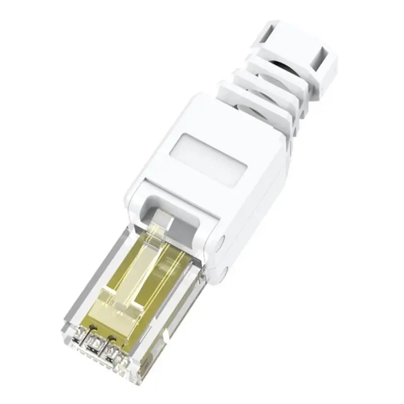 Cable Ethernet Y1UB CCTV, sin herramientas para enchufe cabeza, conector CAT6 RJ45, herramientas