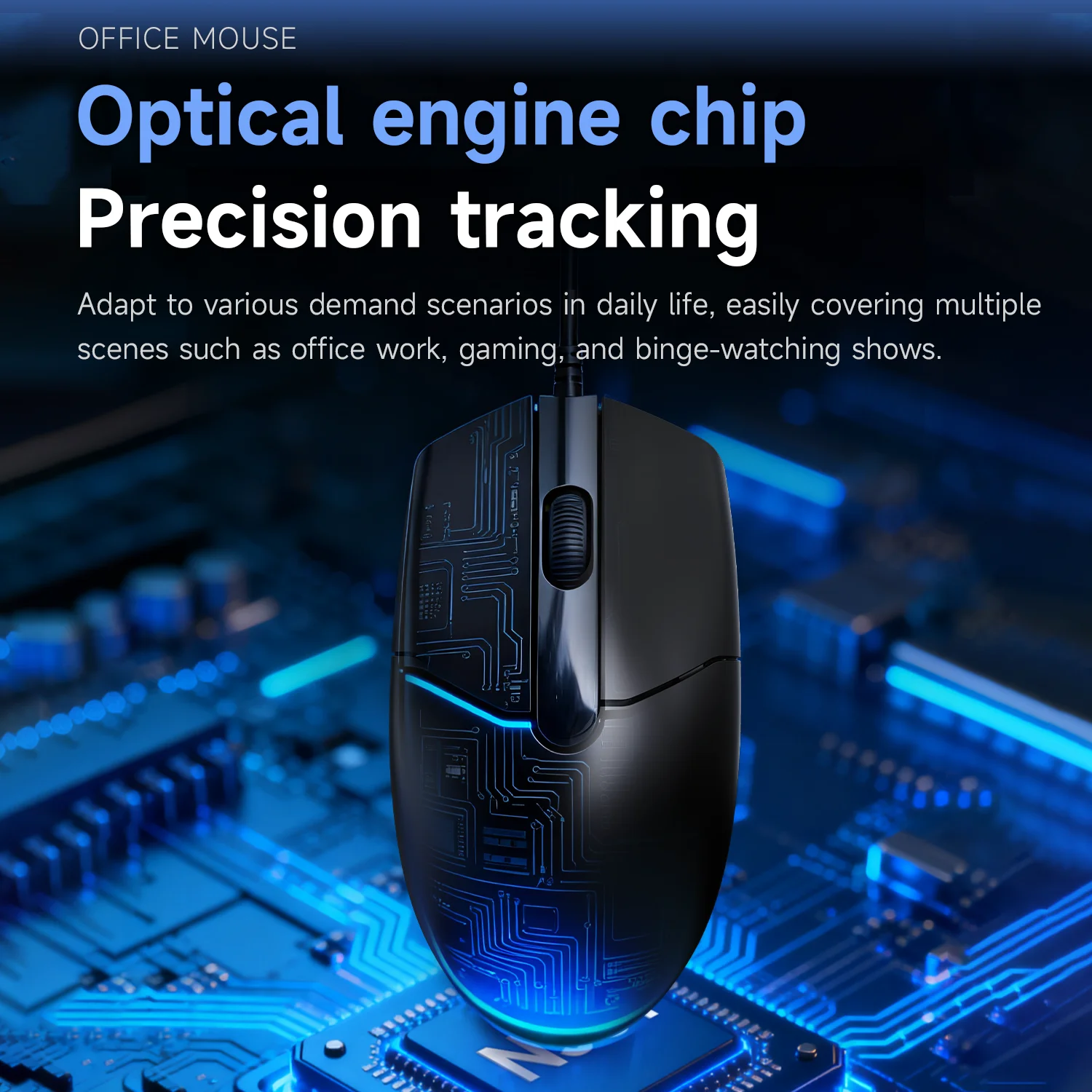 AJAZZ NJ01 Ratón con cable Ratón macro ergonómico para juegos para PC portátil - imagen 5