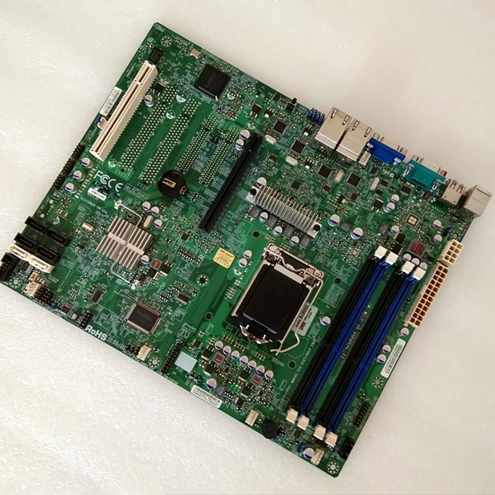 Placa base Xeon E3-1200 V1/V2 Series 2.a y 3.a generación Core i3 DDR3 LGA1155 X9SCI-LN4 - imagen 4