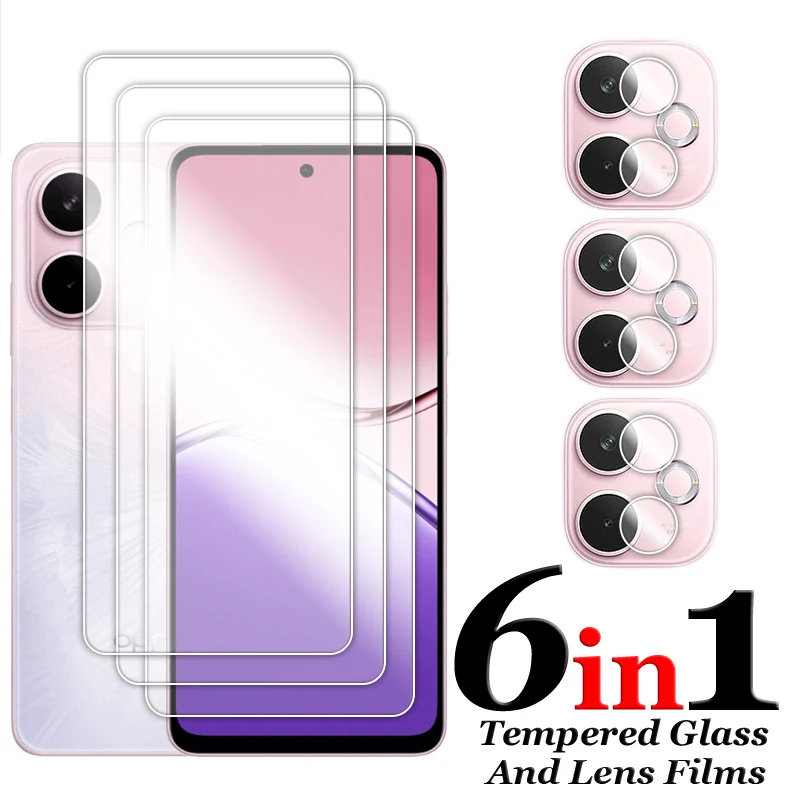 Para OPPO A5 Pro Glass 6,67 pulgadas Protector de pantalla HD transparente para OPPO A5 Energy A5 Pro 4G 5G vidrio templado para OPPO A5 Pro - imagen 2