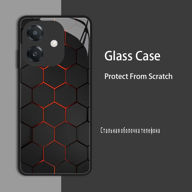 Para OPPO A60 5G funda de vidrio templado funda dura parachoques para Oppo A3 Pro A3X A40 A80 4G 5G Reno 13 Pro funda protectora - imagen 4