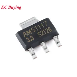 AMS1117-3.3 Regulador Lineal LDO SOT-223 3,3 V 1 A