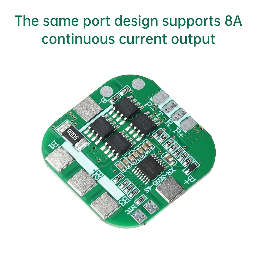 4S 14,8 V 8A li-ion BMS PCM Placa de protección de batería Bms Pcm mismo puerto con equilibrio para batería de litio LicoO2 Limn2O4 18650 li - imagen 3
