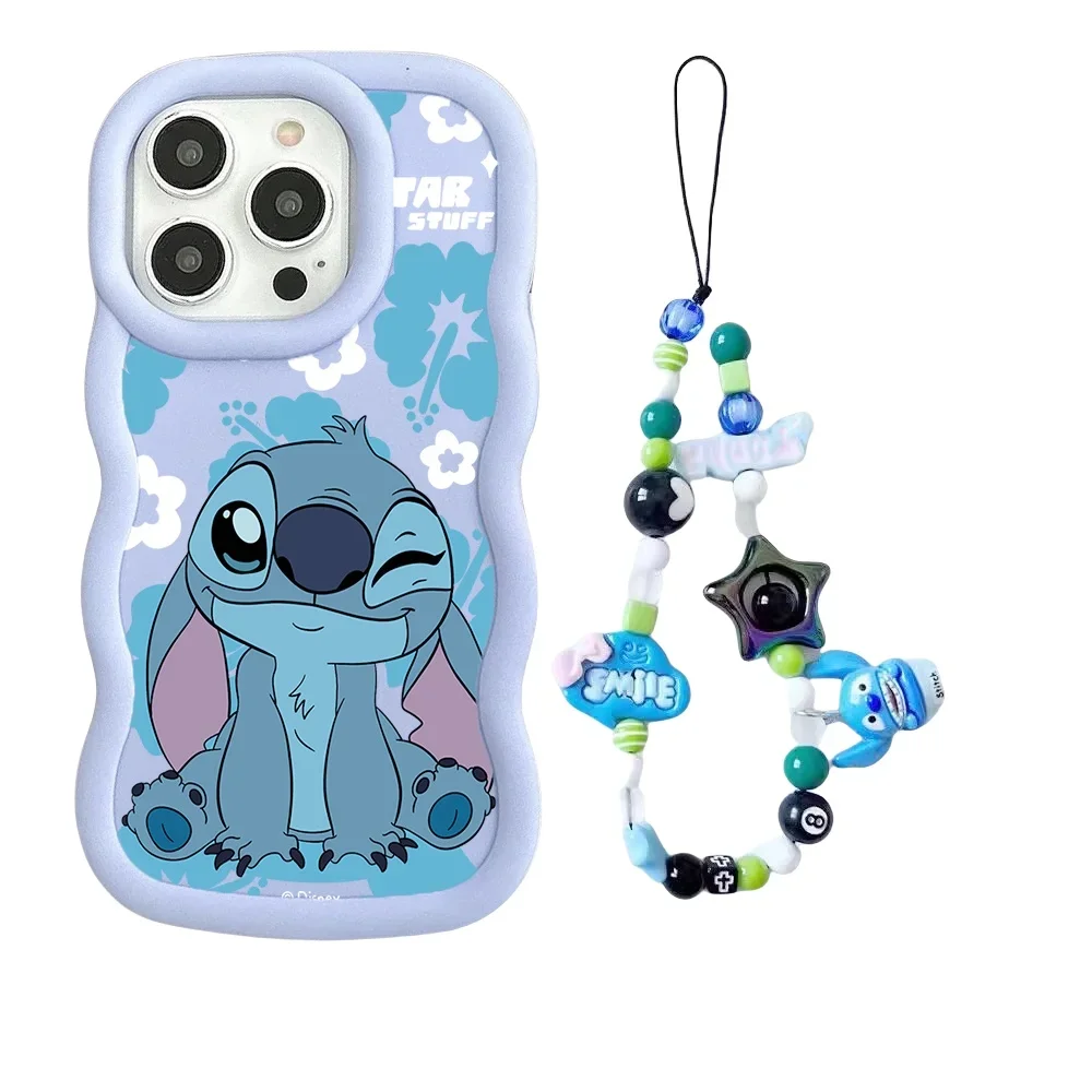 Bonita funda de cadena de pulsera de punto para Motorola G84 EDGE 60 Pro 50 Fusion 40 NEO 5G G56 G86 G75 G05 G04 G14 G55 G35 G32 G22 E14 E13 - imagen 3