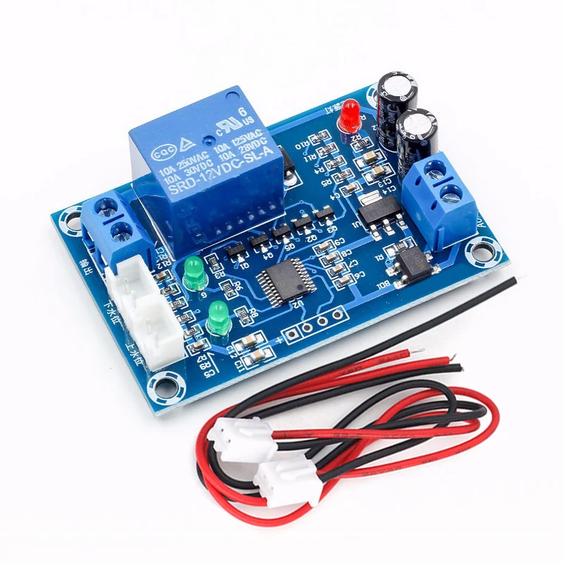 Controlador de nivel de agua XH-M203, controlador automático de nivel de agua, interruptor de nivel de agua, controlador de bomba de agua, salida de relé de 12V - imagen 2