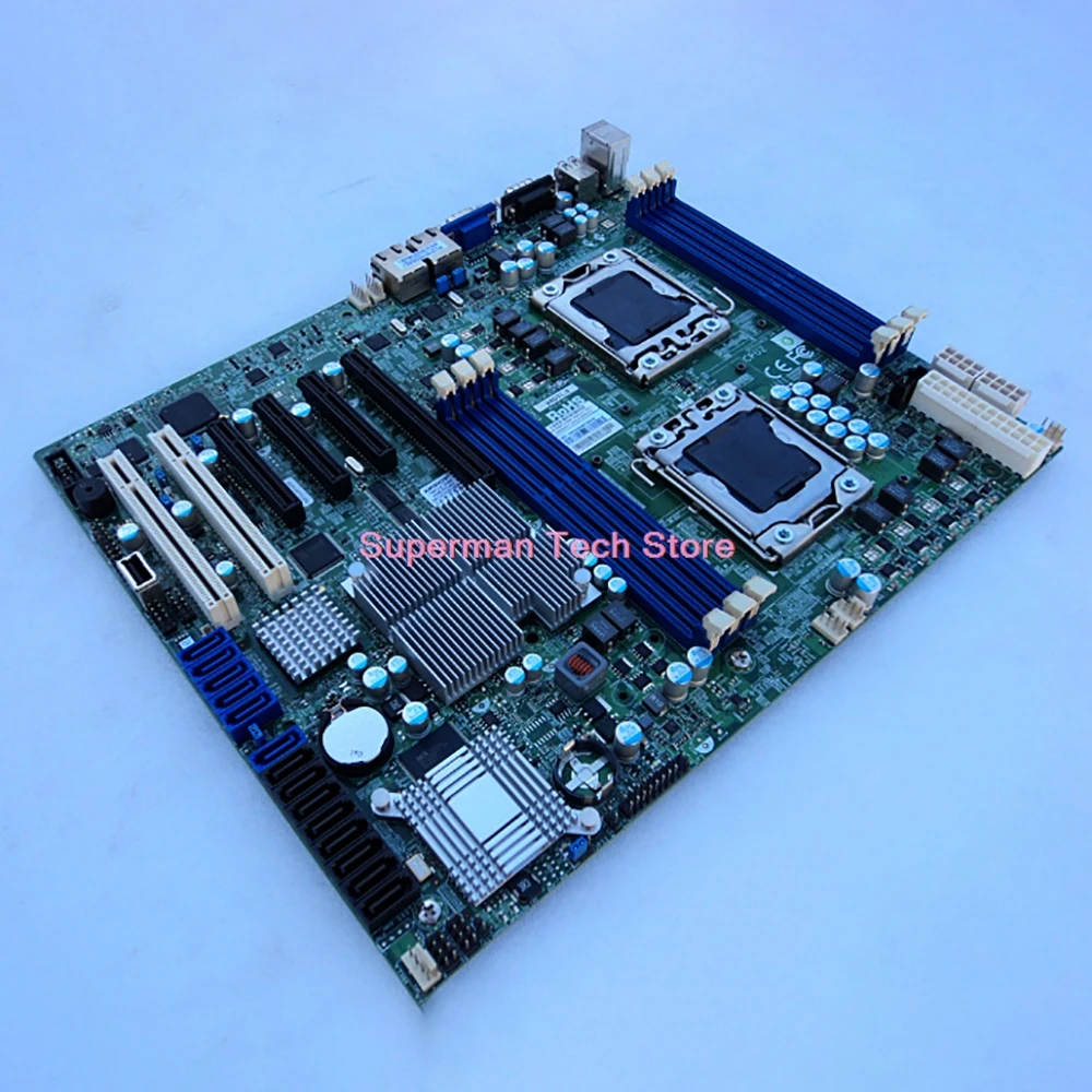 Placa base de servidor DDR3 SATA2 PCI-E 2,0 procesador Xeon serie 5600/5500 para Supermicro X8DTL-3 - imagen 5