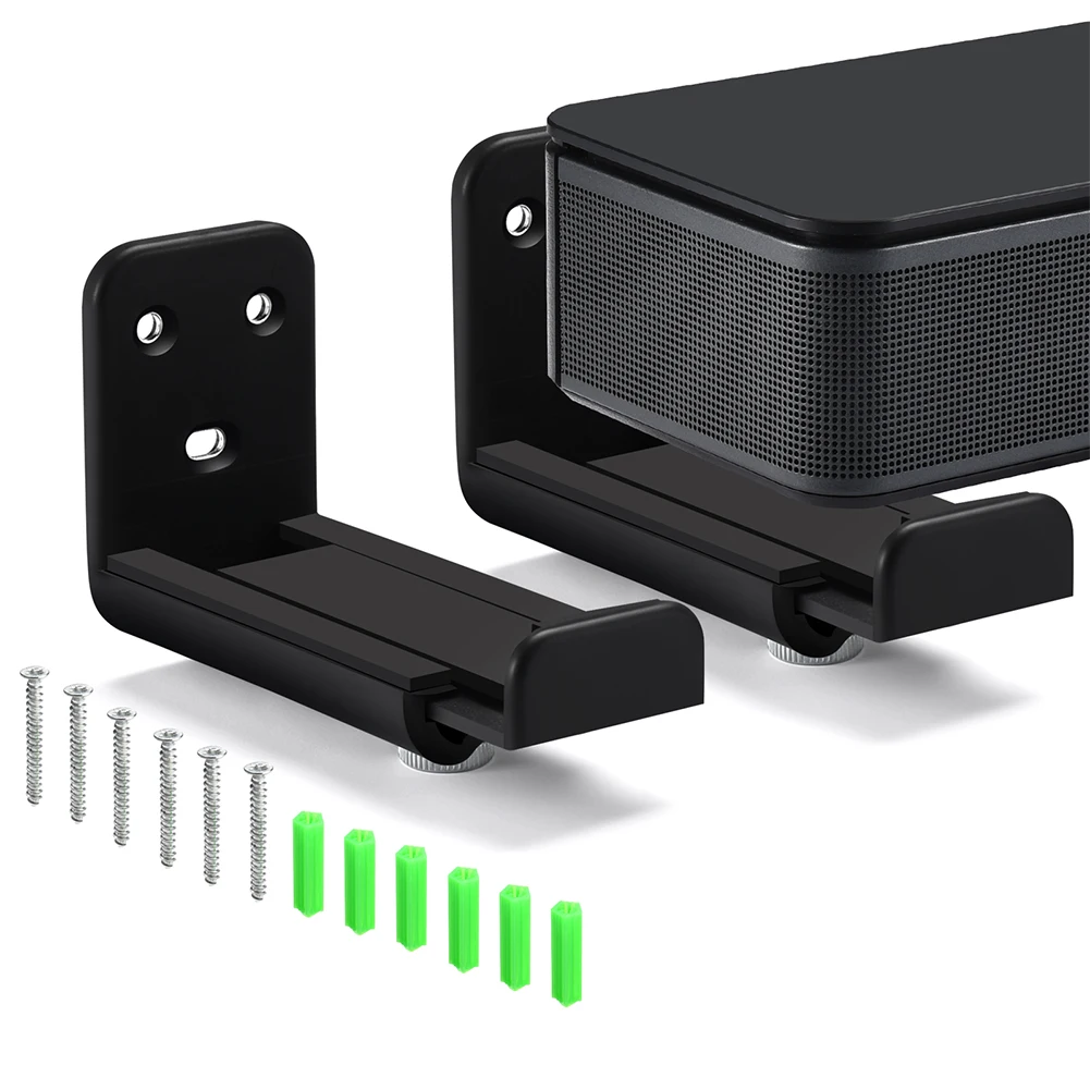 Kit de montaje en pared, soporte de montaje para Samsung Vizio LG, barra de sonido Bose, soporte de montaje en pared, barra de sonido anticaída, soporte de pared para altavoz