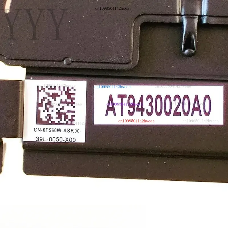 Para Dell Precision 16 5690 M5690 disipador térmico del ventilador en 9430020 C0 F560W 0F560W - imagen 3