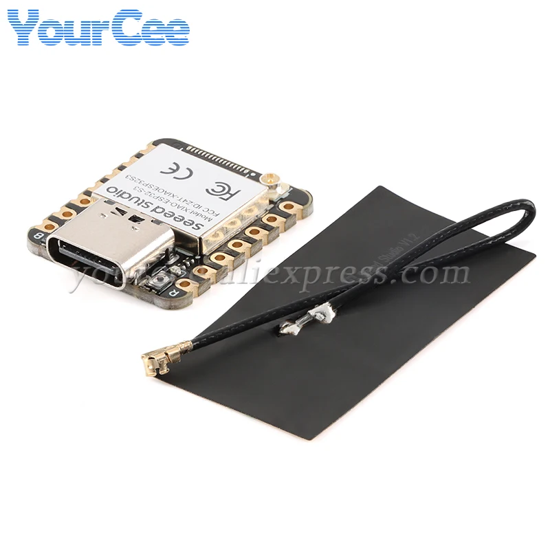 10 uds/1 unidad Seeeduino ESP32S3 Sense Seeed Studio XIAO 2,4G Placa de desarrollo ESP32-S3 cámara WiFi módulo Ble inalámbrico para Arduino - imagen 3