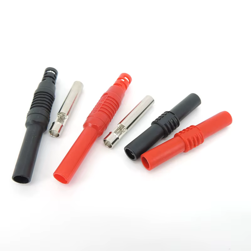 Conector Banana aislado de 4mm a 4mm, conector acoplador hembra, adaptador hembra, extensión aislada, negro, rojo, M20 - imagen 4