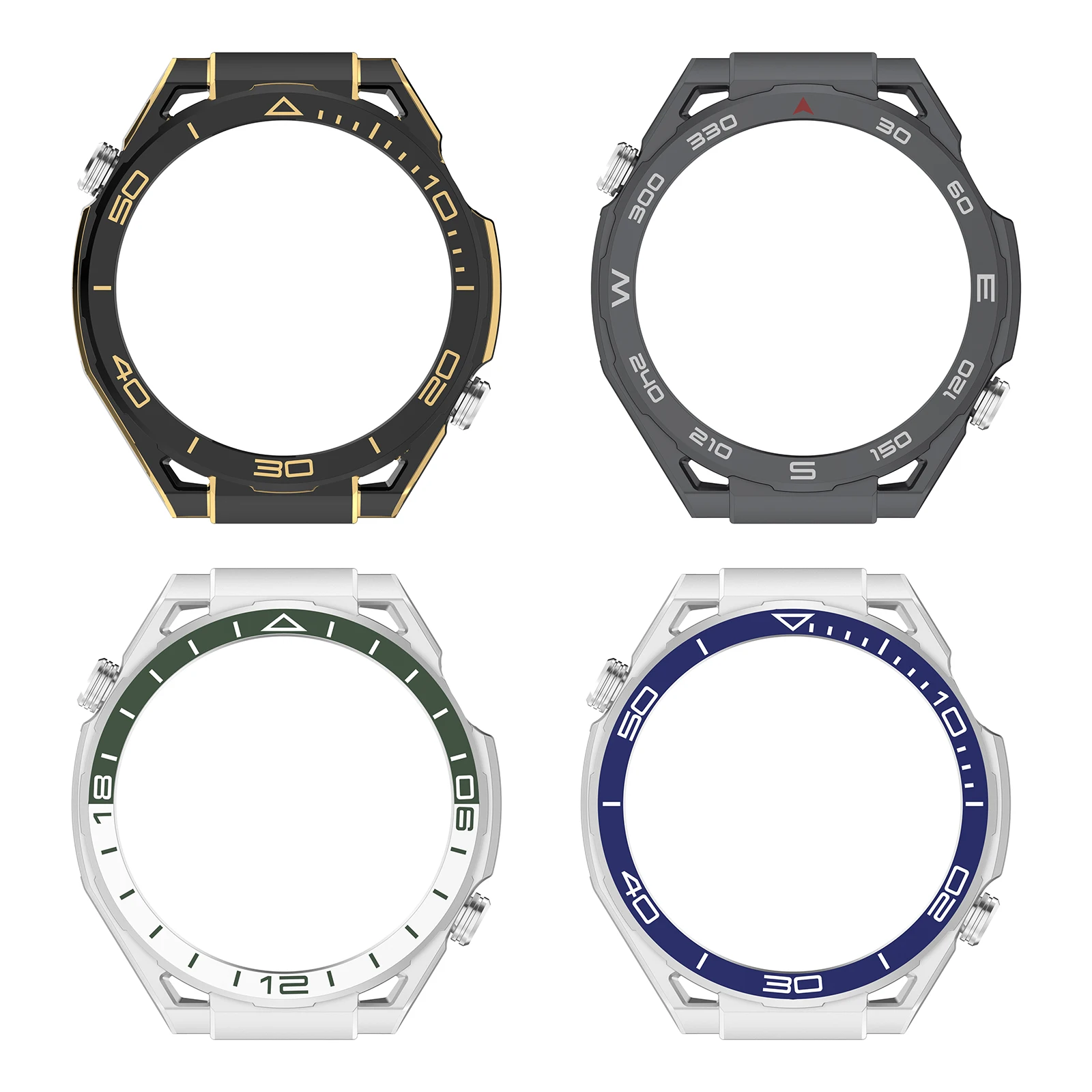 Funda de PC con marco de reloj calado, cubierta protectora para reloj, marco para Huawei Watch GT6 Pro, accesorios de 46mm - imagen 3