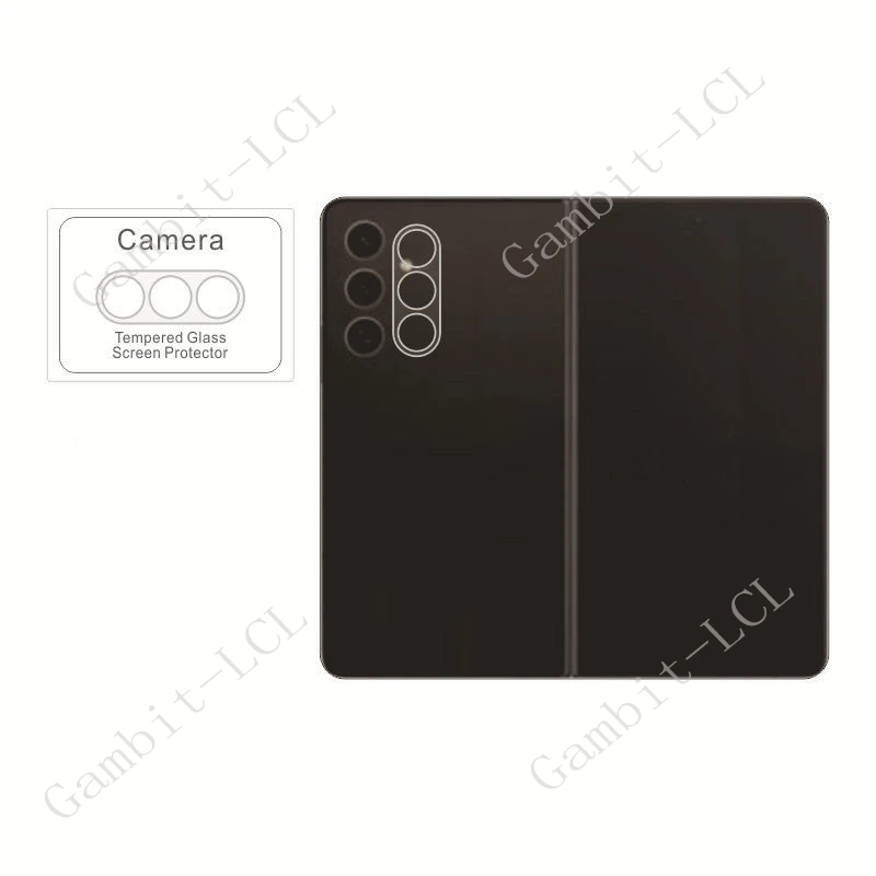Para Samsung Galaxy Z Fold7 Fold6 Fold5 Fold4 Fold3 vidrio templado Fold 7 6 5 4 3 parte trasera 3D lente de cámara Protector de pantalla película - imagen 5