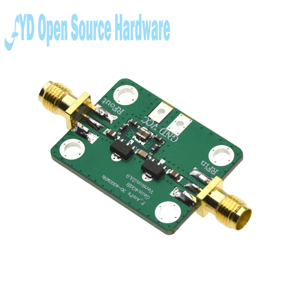 Amplificador RF de 30-4000MHZ ganancia de 40DB, placa LNA de bajo ruido, CC 5V 50Ω para FM HF VHFf/UHF - imagen 4