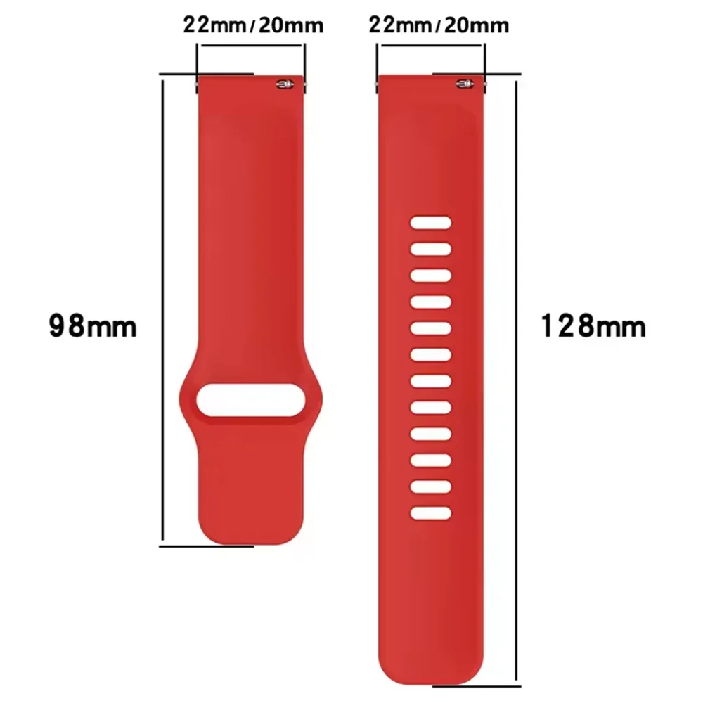 Correas de reloj para Garmin Forerunner 570 645 245 265 255 correa de música Vivoactive 6 5 4 Venu 3 2 SQ accesorios de pulsera deportiva de goma - imagen 4