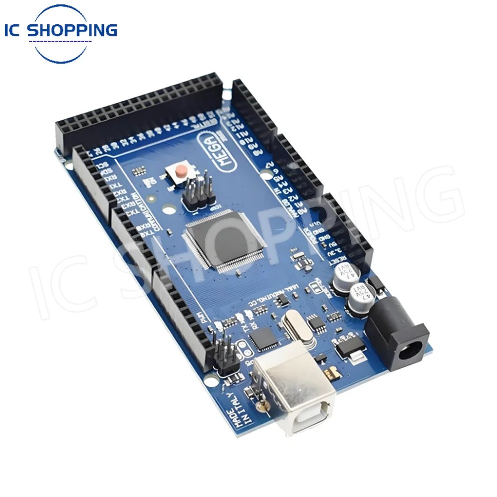 Placa de desarrollo USB para Arduino, 10 piezas, MEGA2560, MEGA 2560, R3, ATmega2560-16AU, CH340G, AVR, MEGA2560 - imagen 5
