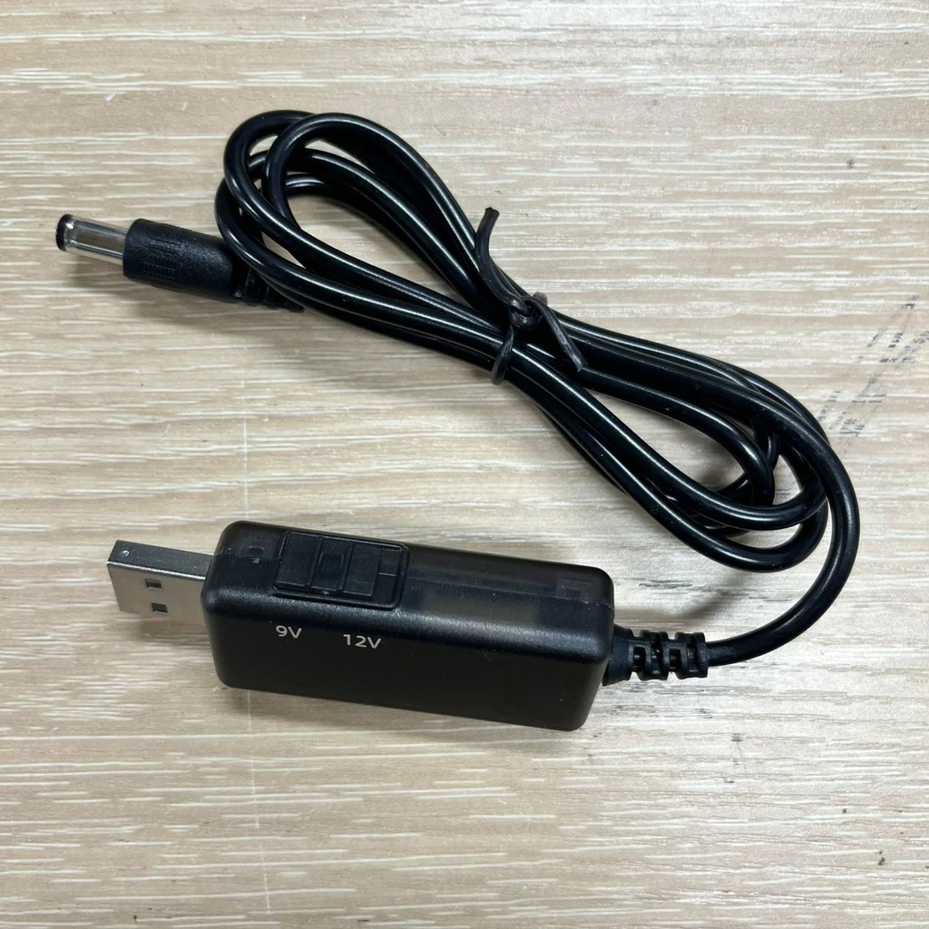 Convertidores voltaje elevador USB 5V a 9V 12V que transforman línea del regulador potencia 5,5x2,1mm 3,5x1,35mm para enrutadores - imagen 4