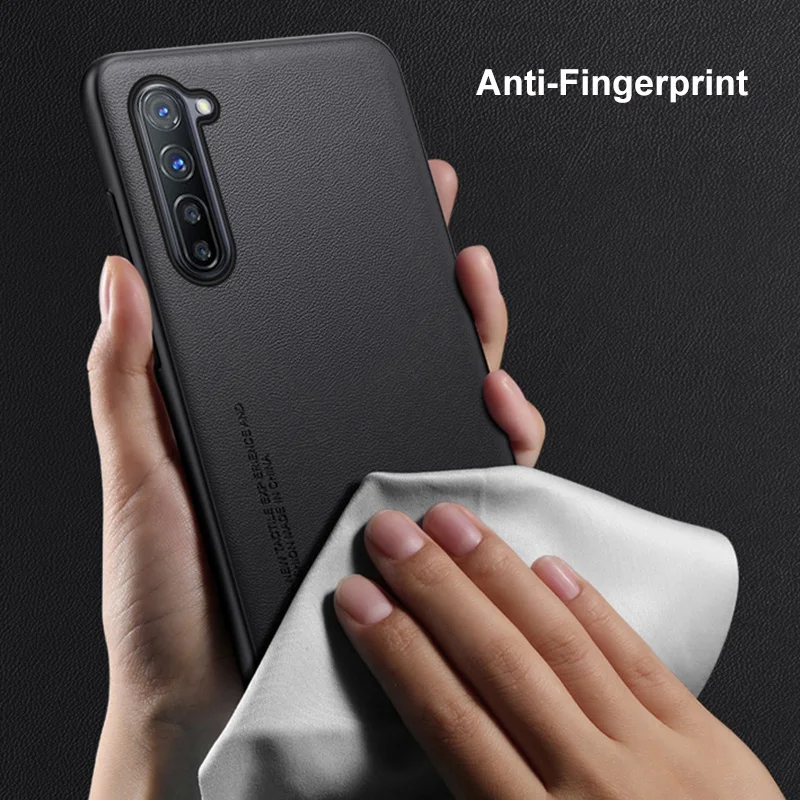 Funda de cuero PU de lujo para OPPO Find X2 Lite X2Lite, funda trasera de silicona mate, funda protectora de teléfono para OPPO Reno 3 5G Reno3 K7 - imagen 5