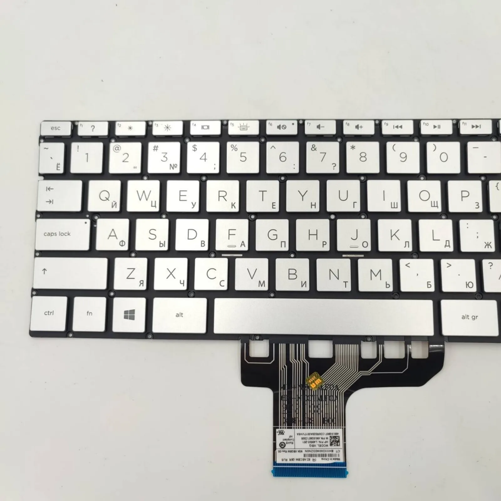 Diseño US RU FR para teclado de ordenador portátil HP ENVY X360 13-AN 13-AQ 13-AH 13-AG 13-AR TPN-W133 W144 Q214 W141 - imagen 3