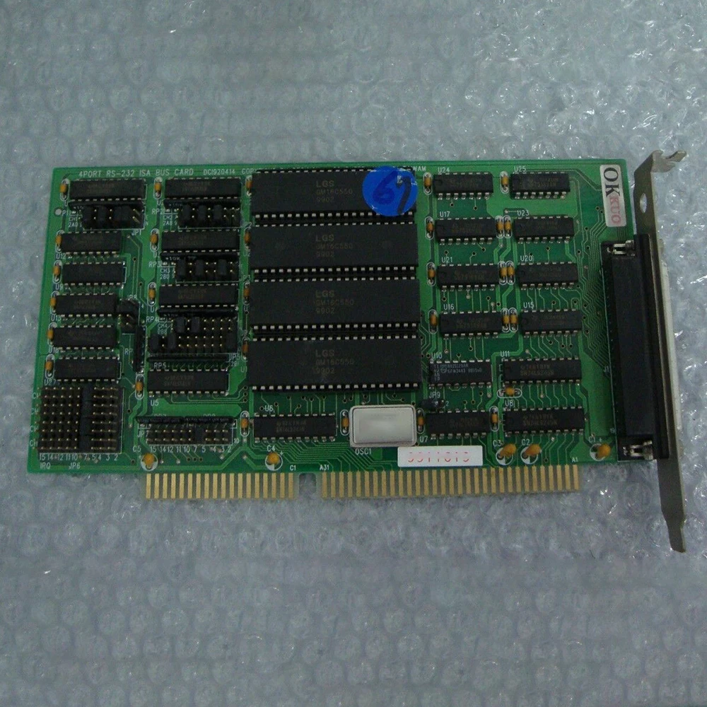 Computadora de decisión DCI920414 con tarjeta de autobús ISA RS-232 de 4 puertos - imagen 3